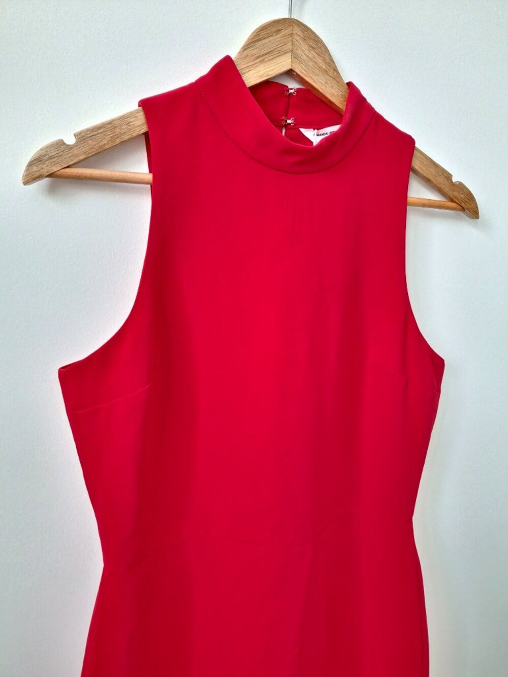 (New) Amanda Uprichard – Marshall Mini Dress (Red) Women's Medium - Picture 11 of 16